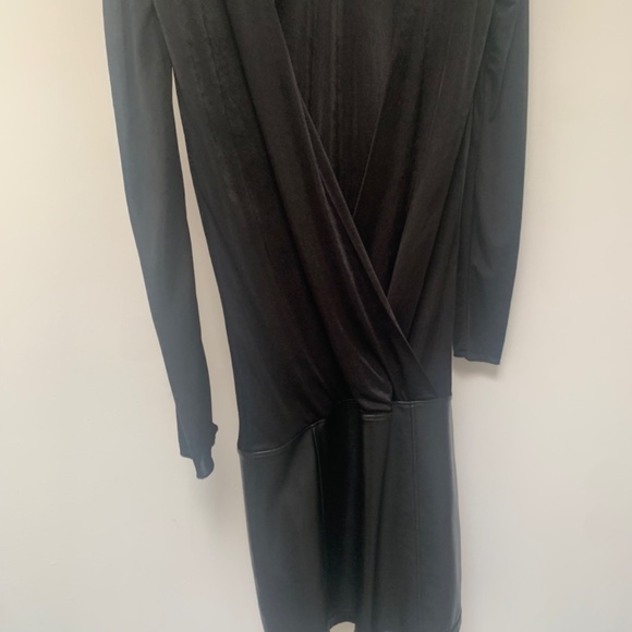 Rare Vintage Aritzia Wilfred Backless Mini Dress - Black, Size Small - Picture 7 of 9